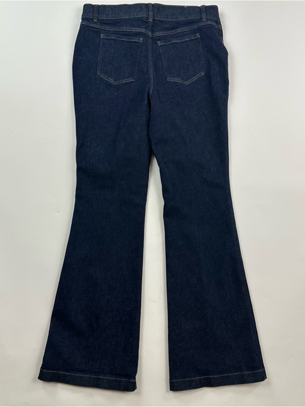 SPANX Pull On Stretch Boot Cut Jeans Size XL - Picture 6 of 11